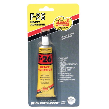 F-26 High Strength Gel Heavy Duty Adhesive 1.25 oz F26-32